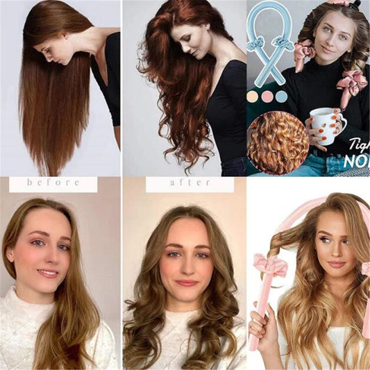 Clip Soft Hair Curlers Heatless